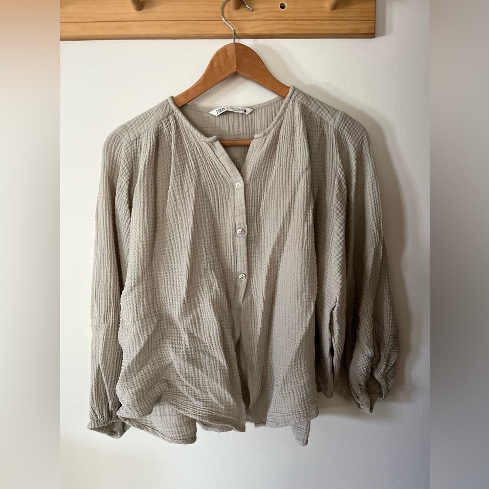 Gauze blouse